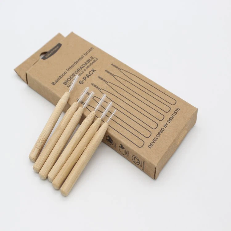 Raspall interdental de bambú ecològic ecològic